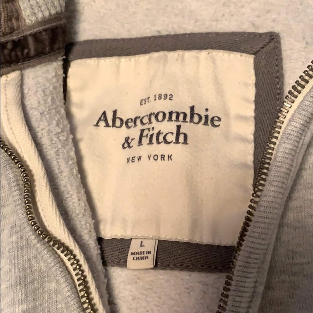 Abercrombie & Fitch heavyweight full zip up - Picture 2 of 7